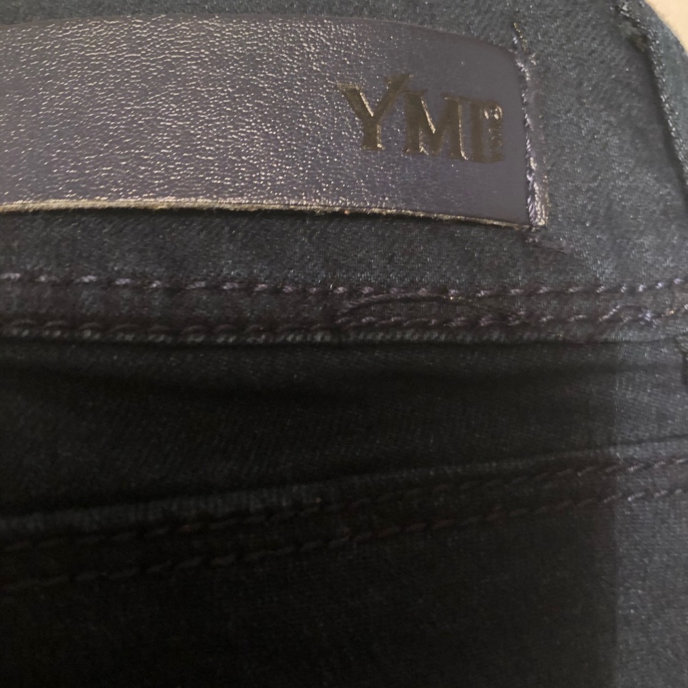 YMI Skinny Stretch Navy Blue Jeans Juniors Size 1 - Picture 5 of 5